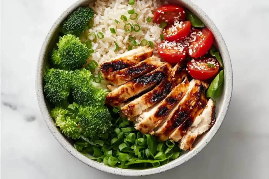 Como Fazer Bowl De Arroz Integral Com Frango Saudável