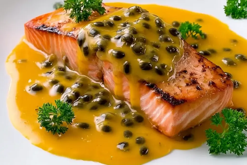 Salmão Ao Molho De Maracujá Para Um Jantar Especial
