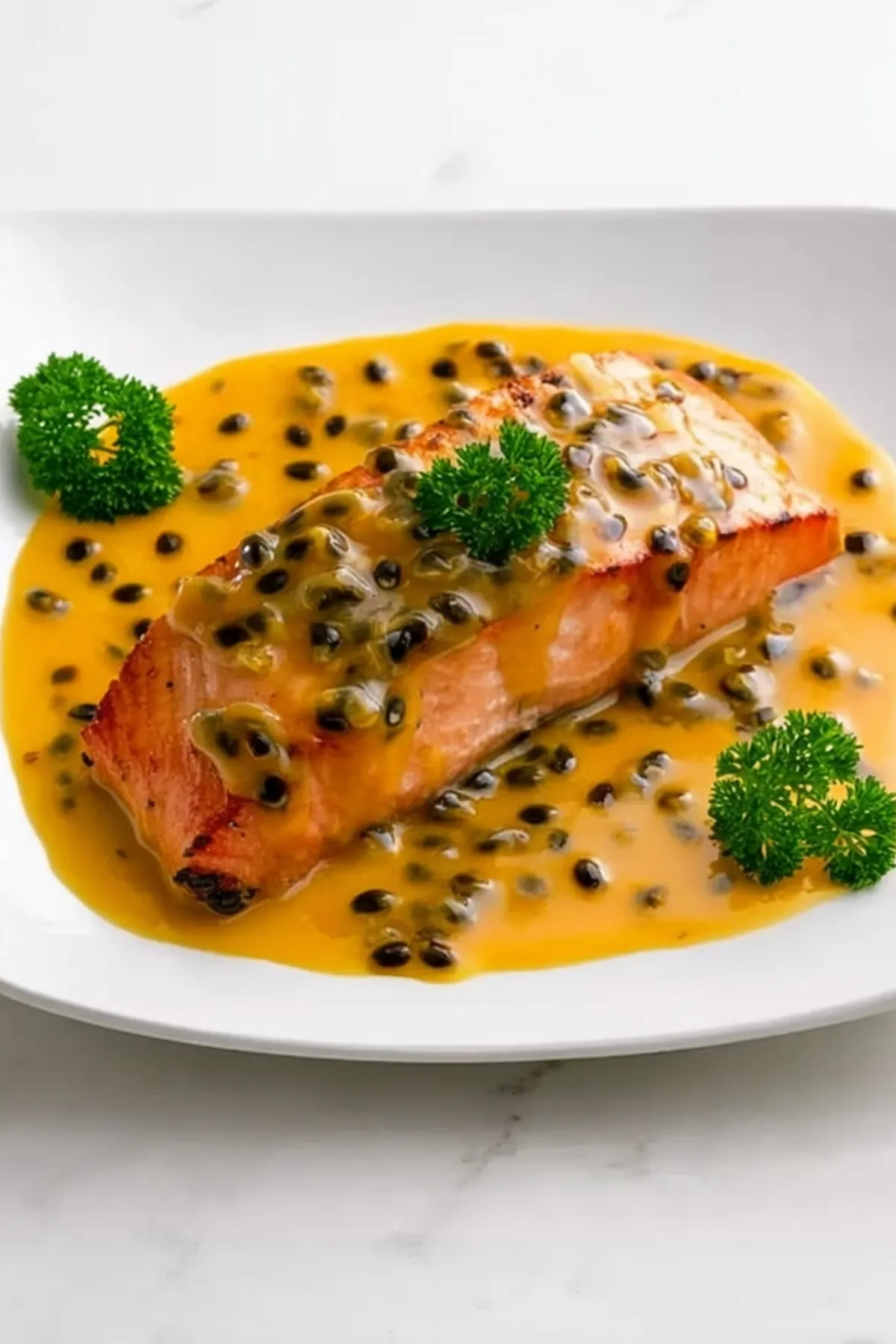 Salmão Ao Molho De Maracujá_ Fácil, Saudável E Delicioso