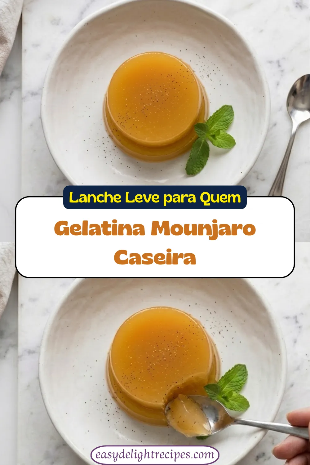 Gelatina com Mounjaro para Perda de Peso Caseira