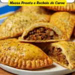 Pastel Assado de Carne Fácil e Crocante no Forno