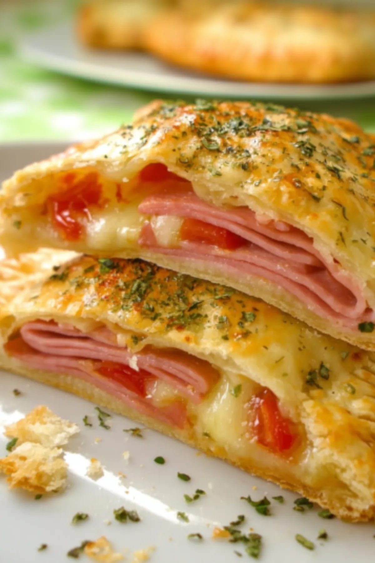 Pastel assado de pizza receita simples e gostosa