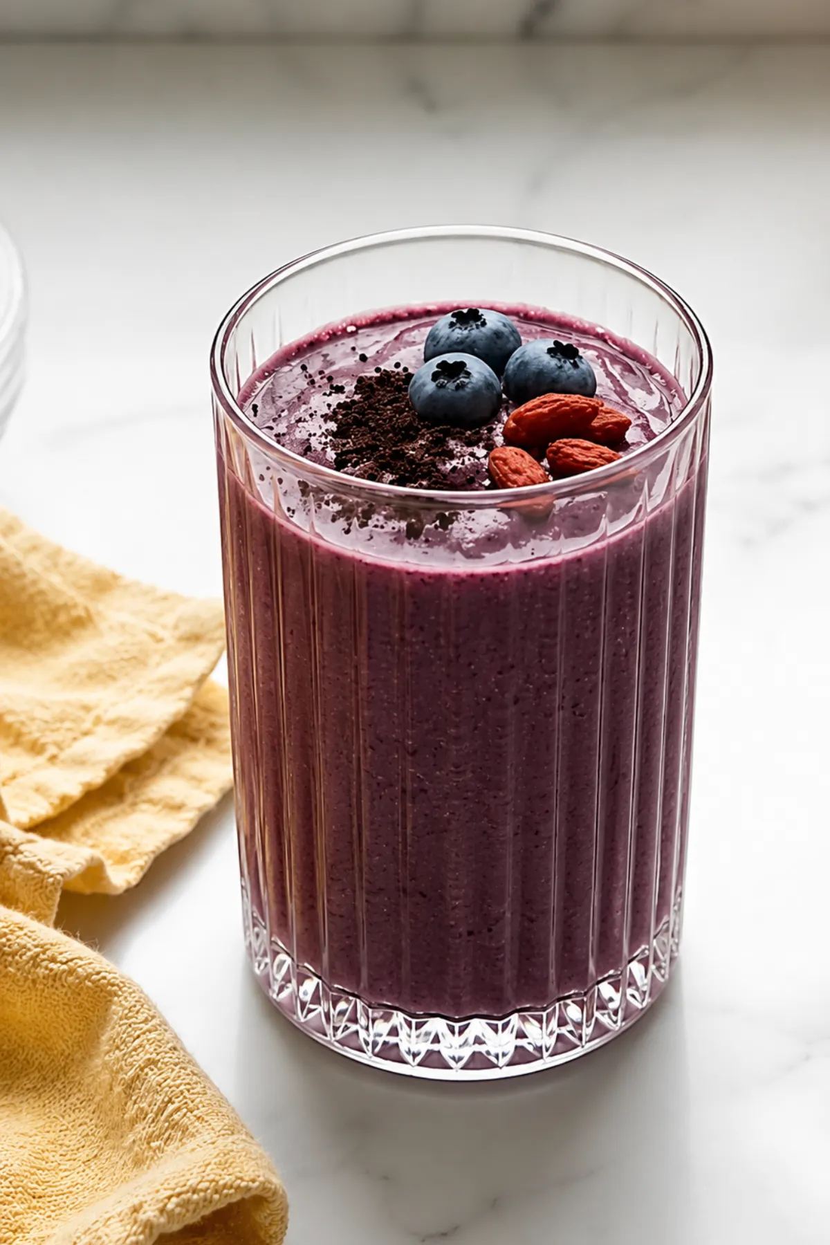 Truque brasileiro de açaí, guaraná e mel