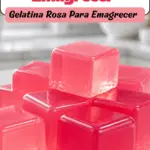Gelatina Rosa Para Emagrecer Pronta em 5 Minutos e Só 50 Calorias