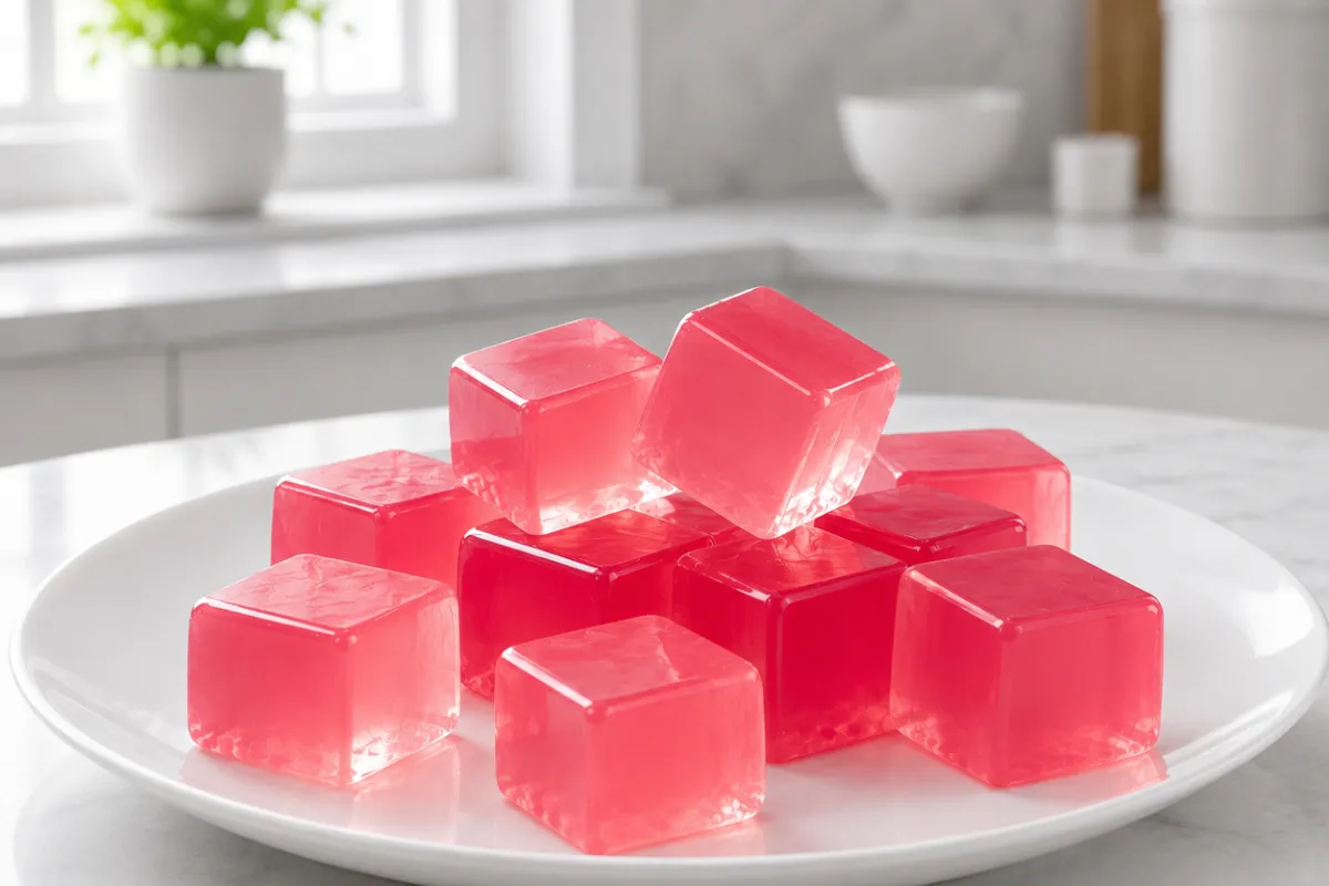 Receita de gelatina rosa para perda de peso
