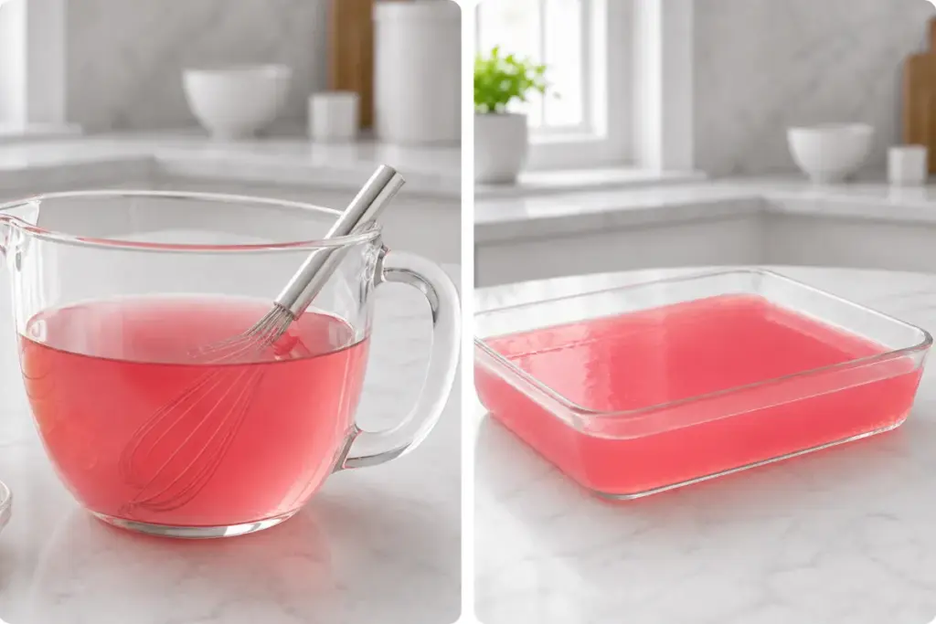 Receita de Gelatina Rosa Para Perda de Peso